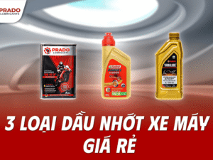 3 loại dầu nhớt xe máy giá rẻ