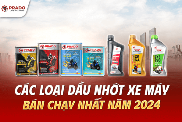 Các loại dầu nhớt xe máy bán chạy nhất năm 2024
