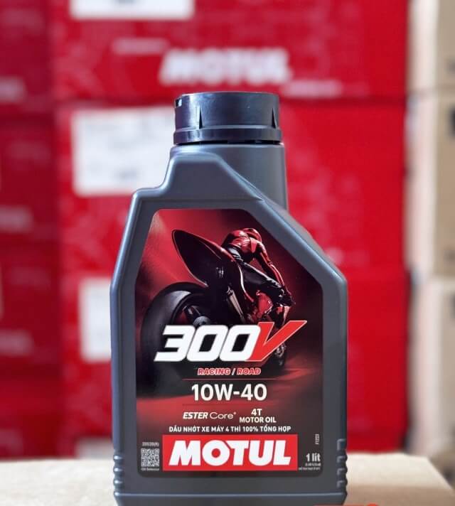 Nhớt xe máy Motul 300v 10w40