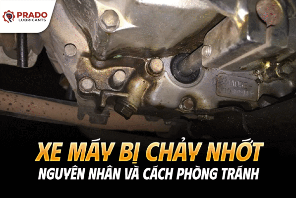 Xe máy bị chảy nhớt: Nguyên nhân và cách phòng tránh