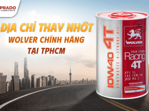 Địa chỉ thay nhớt Wolver chính hãng TP HCM