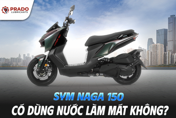 SYM Naga 150 có dùng nước làm mát không?