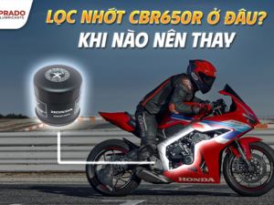 Lọc nhớt CBR650R ở đâu? Khi nào nên thay?