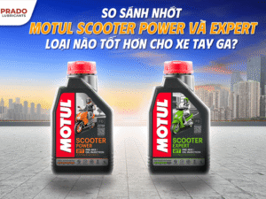 So sánh nhớt Motul Scooter Power và Expert: Loại nào tốt hơn cho xe tay ga?
