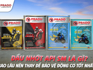 Dầu nhớt API SM là gì Bao lâu nên thay để bảo vệ động cơ tốt nhất