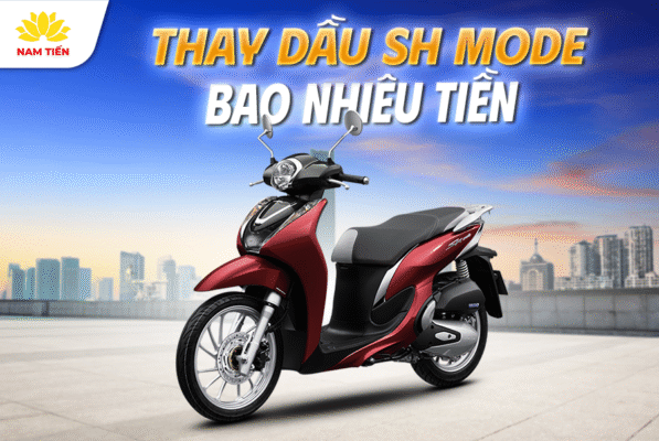 Giá thay dầu SH Mode mới nhất 2025