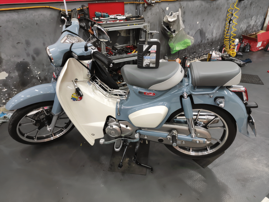 bang gia thay nhot xe may honda super cub c125