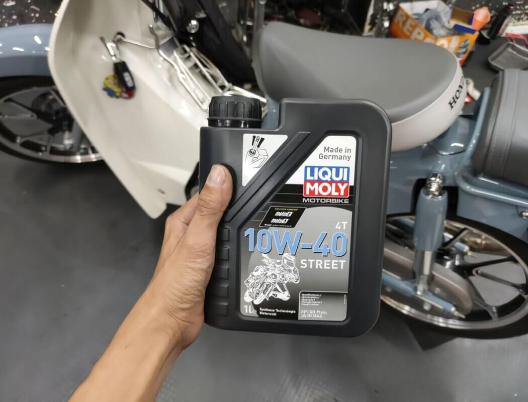 cac loai nhot phu hop cho honda super cub c125
