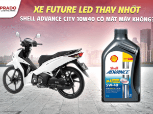 Xe Future Led Thay Nhớt Shell Advance City 10W40 Có Mát Máy Không?