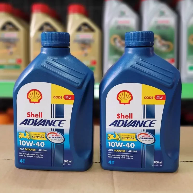 Shell-Advance-AX7-Scooter-10w-40-thay-nhot-ADV-350
