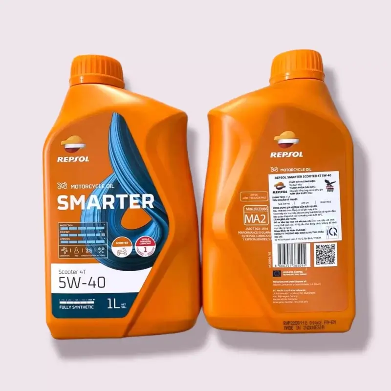 Hướng Dẫn Chọn Dầu Nhớt Tốt Cho Janus Để Xe Chạy Tốt 10 Repsol Smarter Scooter 5W40