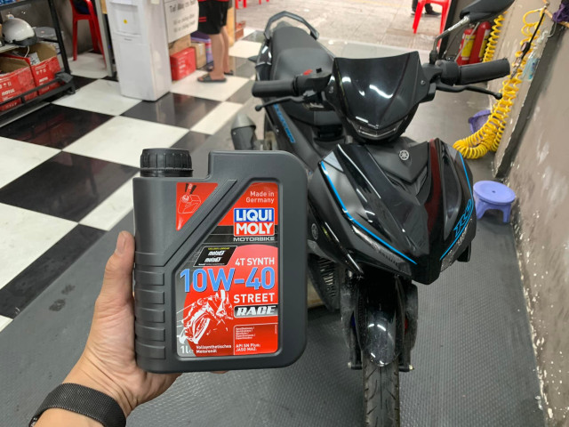 Top 7 nhớt tốt cho xe Winner được lựa chọn nhiều nhất 7 Liqui Moly Street Race 10W40