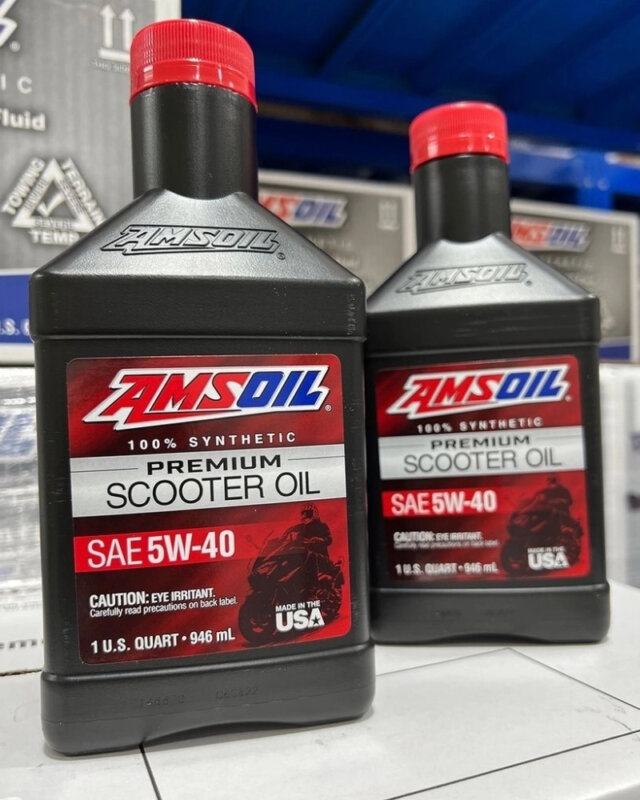Amsoil Synthetic Scooter Oil 5W40