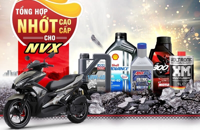 Nhớt xe NVX 155 có mấy loại? Khi nào nên thay? 6 Nhớt Xe NVX 155 Gồm Những Loại Nào?